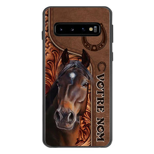 Personalized French Horse Lovers Phonecase 22SEP-DT06