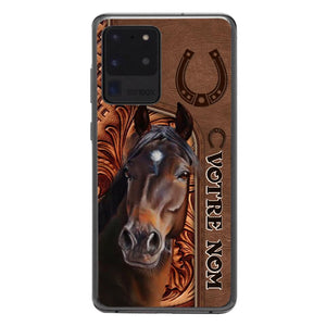 Personalized French Horse Lovers Phonecase 22SEP-DT06