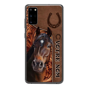 Personalized French Horse Lovers Phonecase 22SEP-DT06