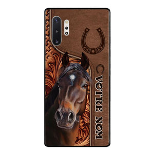 Personalized French Horse Lovers Phonecase 22SEP-DT06