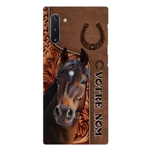 Personalized French Horse Lovers Phonecase 22SEP-DT06