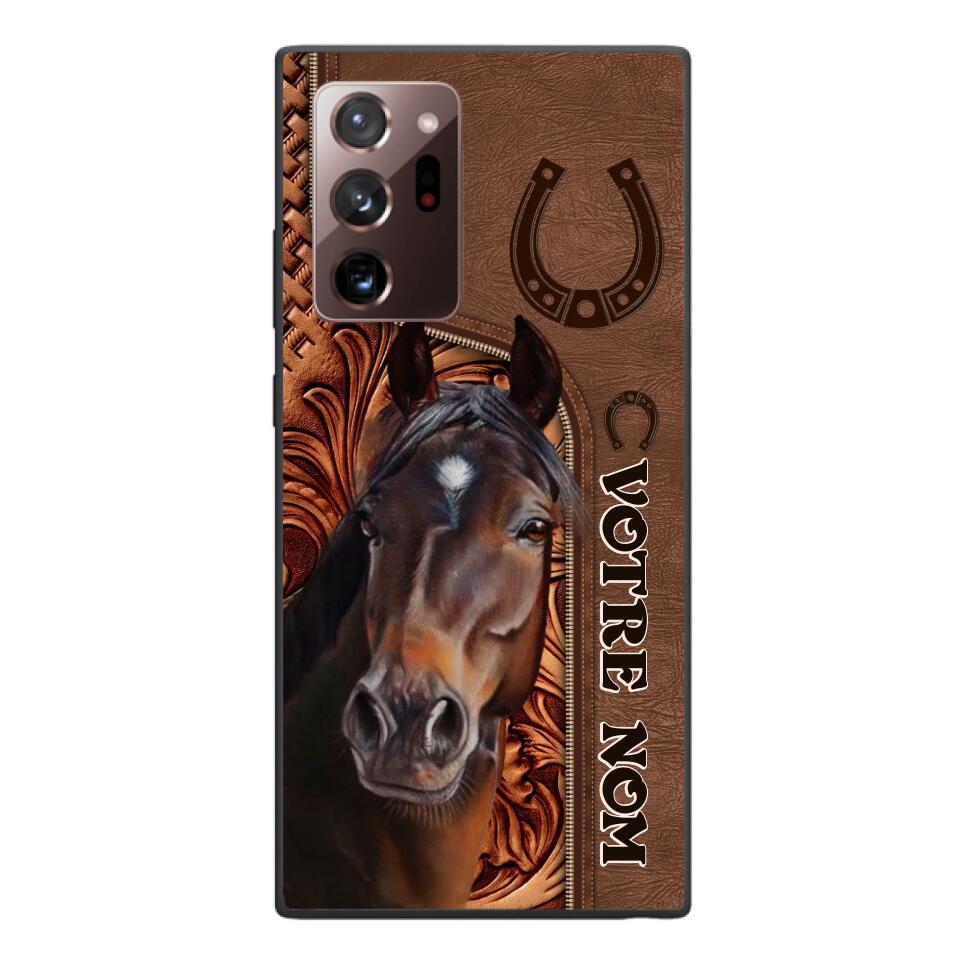 Personalized French Horse Lovers Phonecase 22SEP-DT06