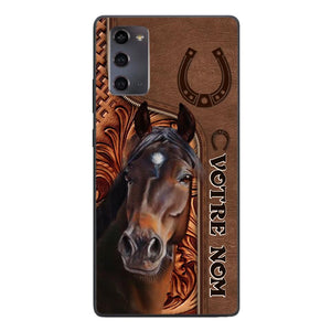 Personalized French Horse Lovers Phonecase 22SEP-DT06