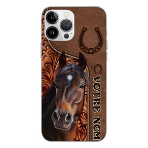 Personalized French Horse Lovers Phonecase 22SEP-DT06