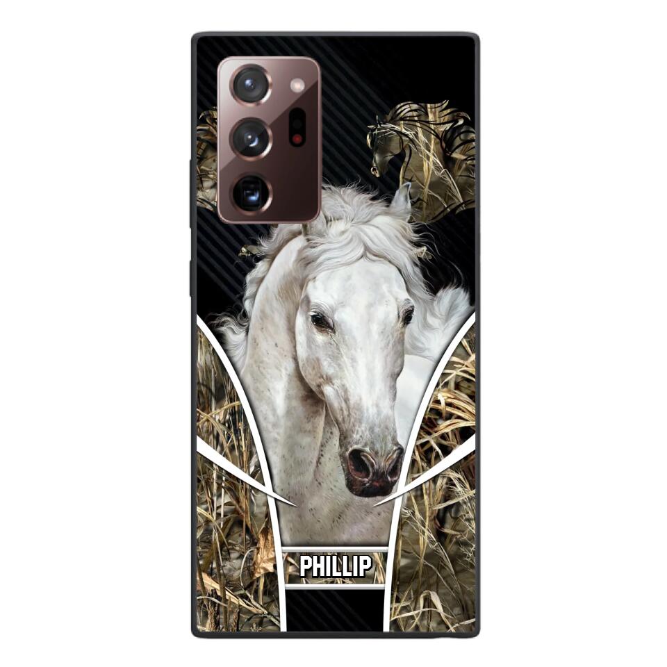 Personalized Horse Lovers Phonecase Printed NQDT0609