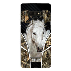 Personalized Horse Lovers Phonecase Printed NQDT0609