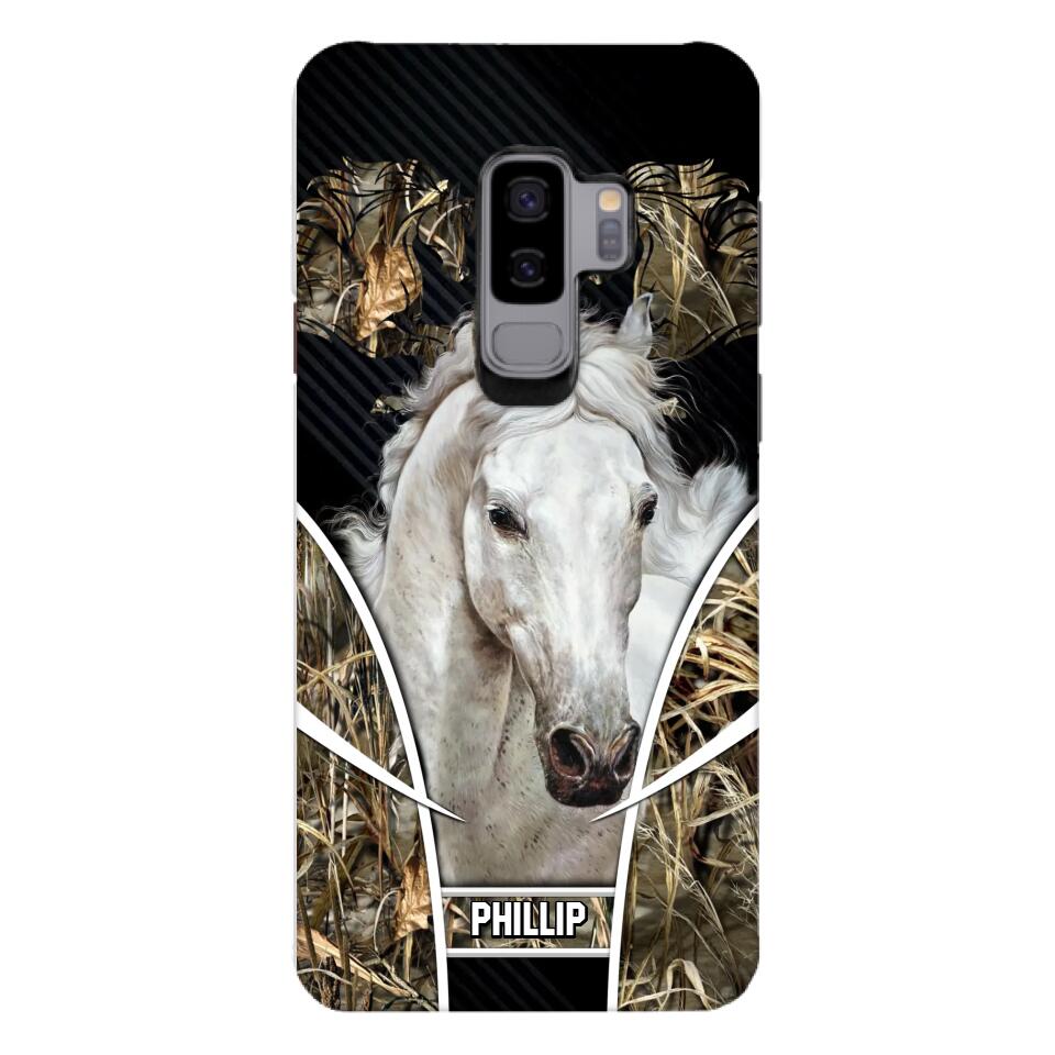 Personalized Horse Lovers Phonecase Printed NQDT0609