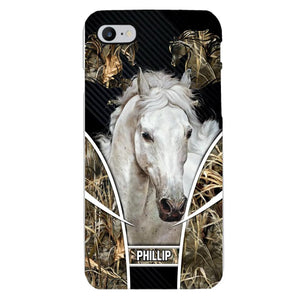 Personalized Horse Lovers Phonecase Printed NQDT0609