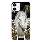 Personalized Horse Lovers Phonecase Printed NQDT0609