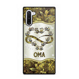 Personalized German Grandma Kid Sparkling Heart Phone Case Printed 22SEP-HQ07