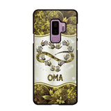 Personalized German Grandma Kid Sparkling Heart Phone Case Printed 22SEP-HQ07