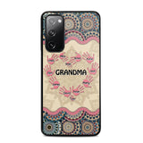 Personalized Grandma Kid Sparkling Heart Phone Case Printed 22SEP-HY07