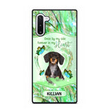 Personalized Once By My Side, Forever In My Heart Sparkling Heart Upload Photo Phone Case Printed NQDT0809