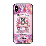 Personalized Dog Lover Sparkling Heart Phone Case Printed 22SEP-DT08