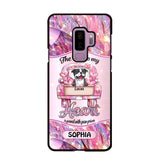 Personalized Dog Lover Sparkling Heart Phone Case Printed 22SEP-DT08