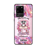 Personalized Dog Lover Sparkling Heart Phone Case Printed 22SEP-DT08