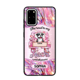 Personalized Dog Lover Sparkling Heart Phone Case Printed 22SEP-DT08