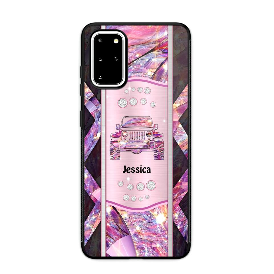 Personalized Sparkling Jeep Phone Case Printed NQVQ0809