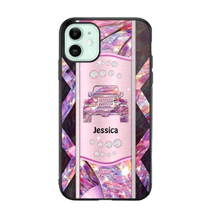 Personalized Sparkling Jeep Phone Case Printed NQVQ0809