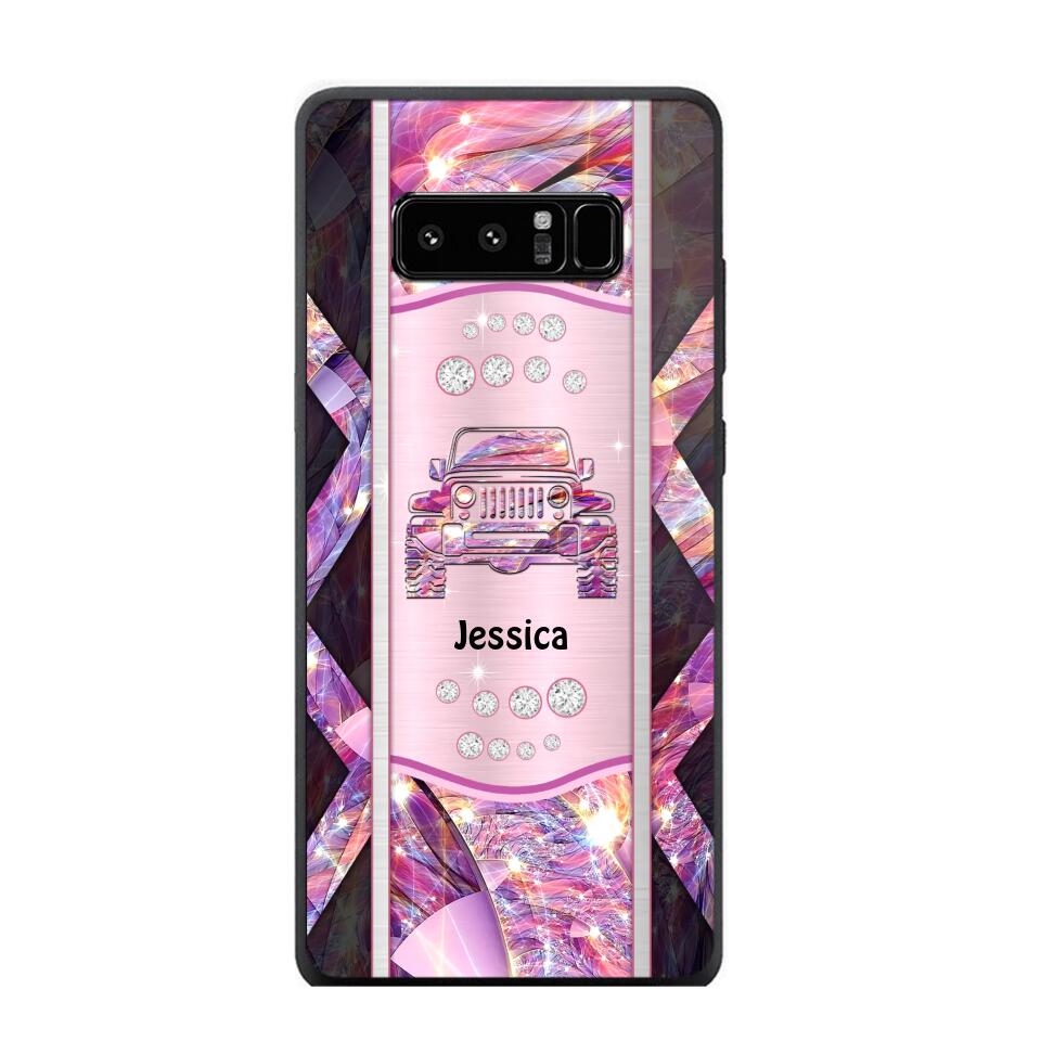 Personalized Sparkling Jeep Phone Case Printed NQVQ0809