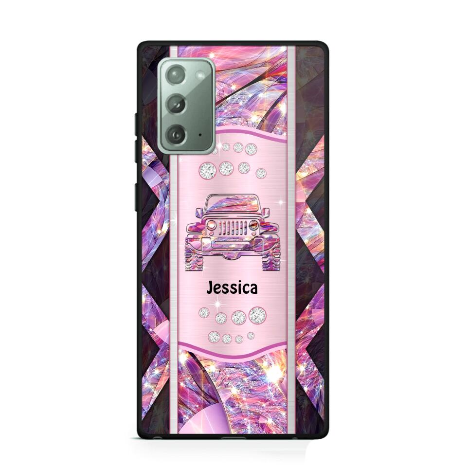 Personalized Sparkling Jeep Phone Case Printed NQVQ0809