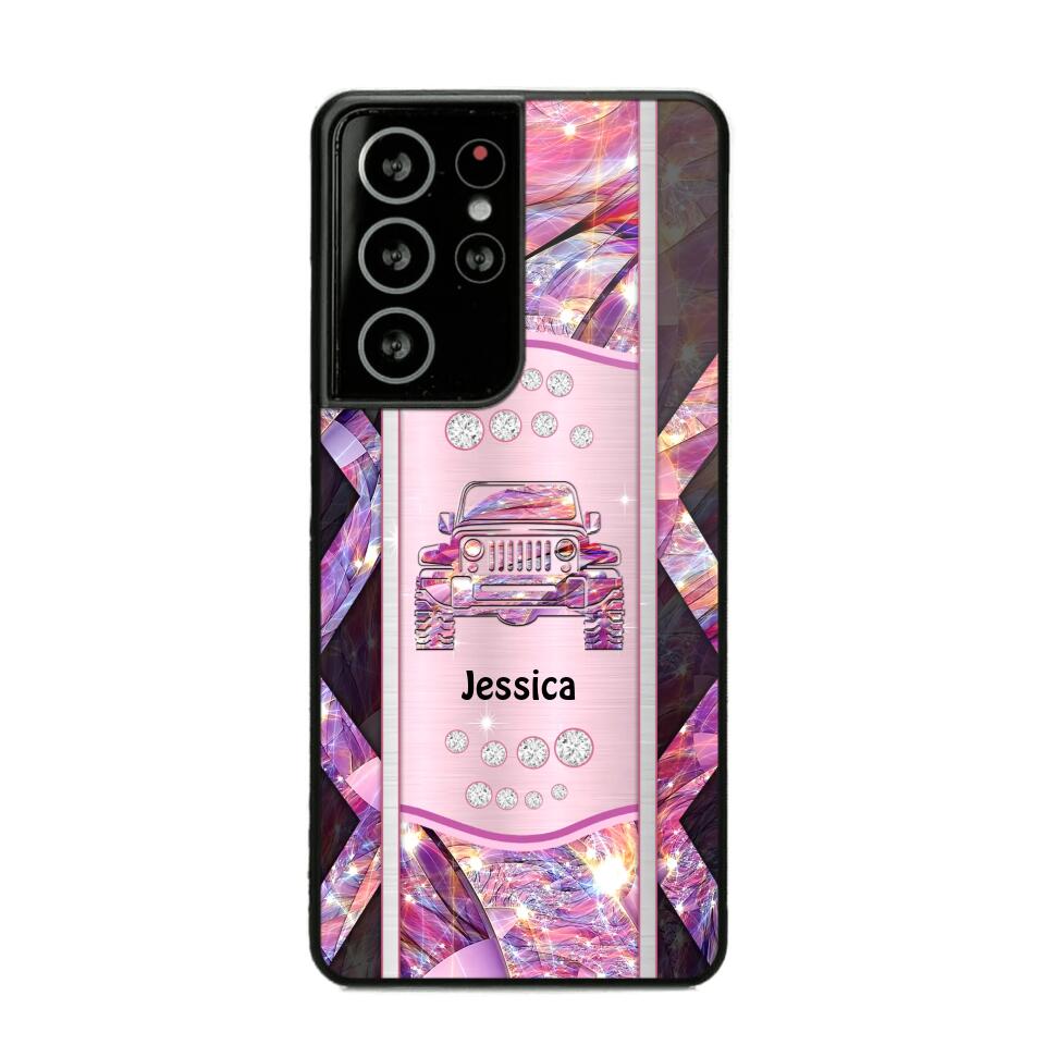 Personalized Sparkling Jeep Phone Case Printed NQVQ0809