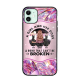 Personalized A Girl And Her Dogs A Bond That Can't Be Broken Phone Case Printed NQVQ0809