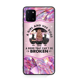 Personalized A Girl And Her Dogs A Bond That Can't Be Broken Phone Case Printed NQVQ0809