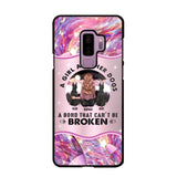 Personalized A Girl And Her Dogs A Bond That Can't Be Broken Phone Case Printed NQVQ0809