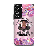 Personalized A Girl And Her Dogs A Bond That Can't Be Broken Phone Case Printed NQVQ0809