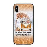 Personalized On A Dark Desert Highway Cool Wind In My Hair Dog Hippie Fall Phonecase Printed QTDT0909