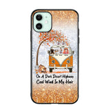 Personalized On A Dark Desert Highway Cool Wind In My Hair Dog Hippie Fall Phonecase Printed QTDT0909