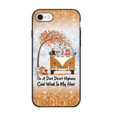 Personalized On A Dark Desert Highway Cool Wind In My Hair Dog Hippie Fall Phonecase Printed QTDT0909