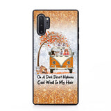 Personalized On A Dark Desert Highway Cool Wind In My Hair Dog Hippie Fall Phonecase Printed QTDT0909