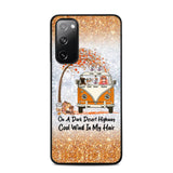 Personalized On A Dark Desert Highway Cool Wind In My Hair Dog Hippie Fall Phonecase Printed QTDT0909