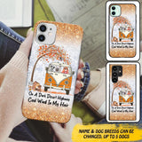 Personalized On A Dark Desert Highway Cool Wind In My Hair Dog Hippie Fall Phonecase Printed QTDT0909