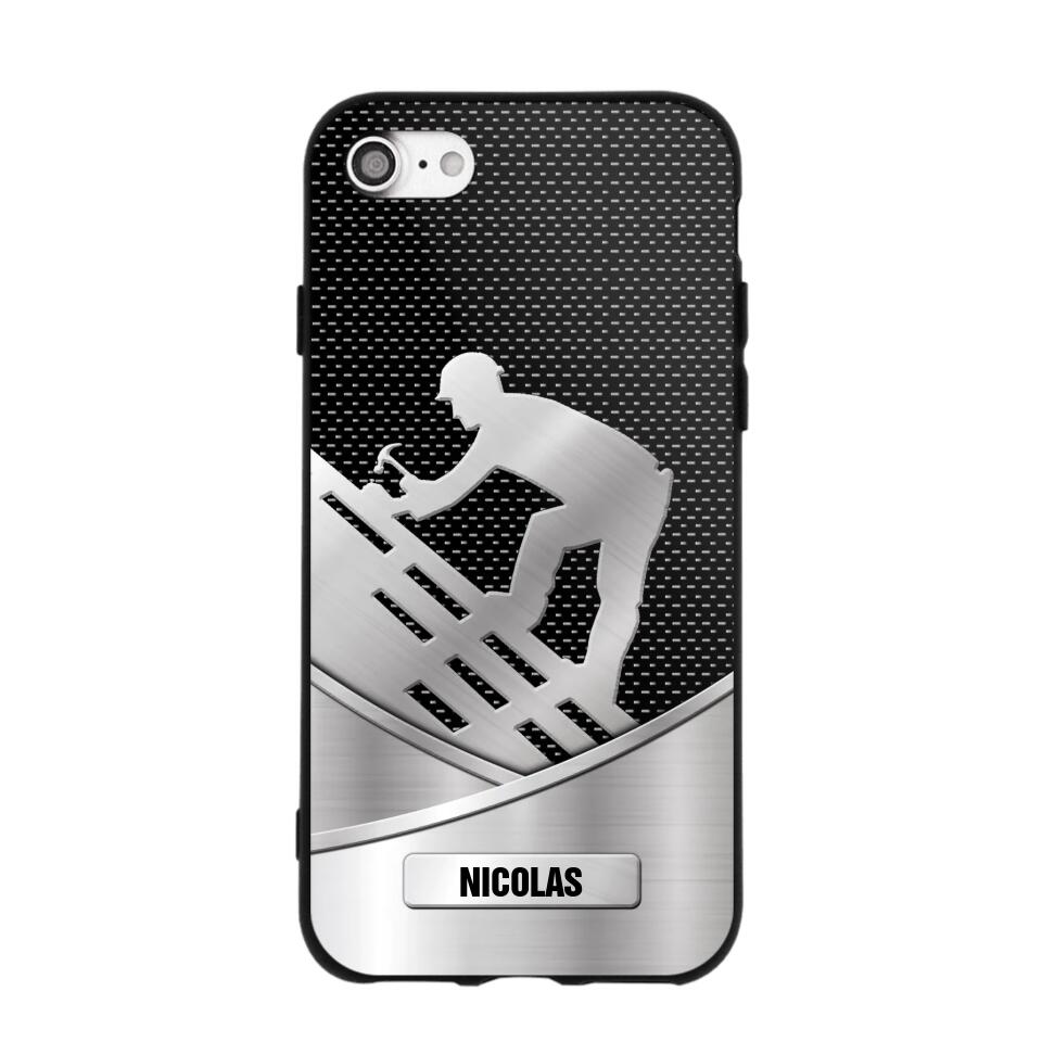 Personalized France Roofer Phone Case Printed 22SEP-DT09