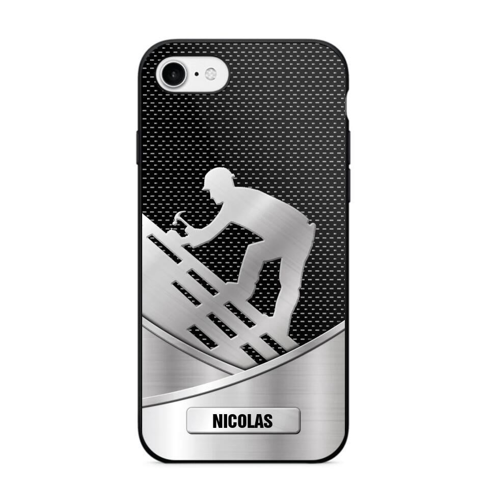 Personalized France Roofer Phone Case Printed 22SEP-DT09