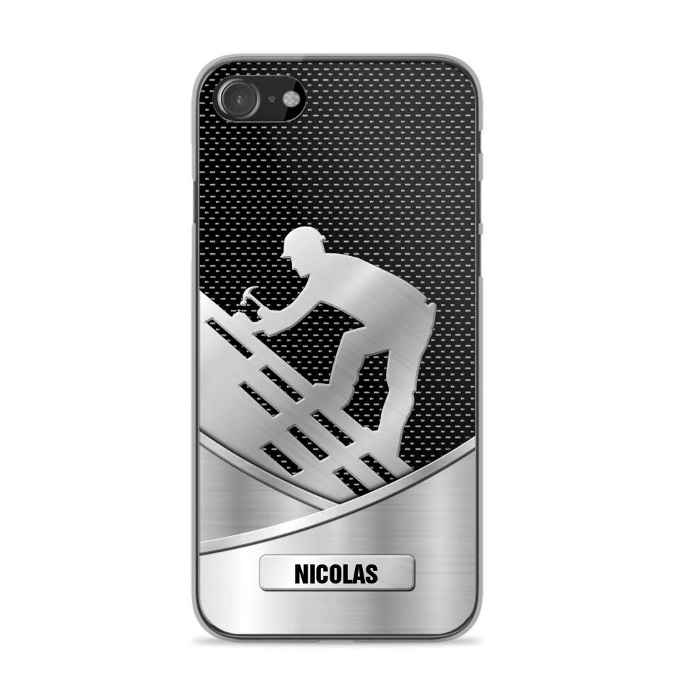 Personalized France Roofer Phone Case Printed 22SEP-DT09