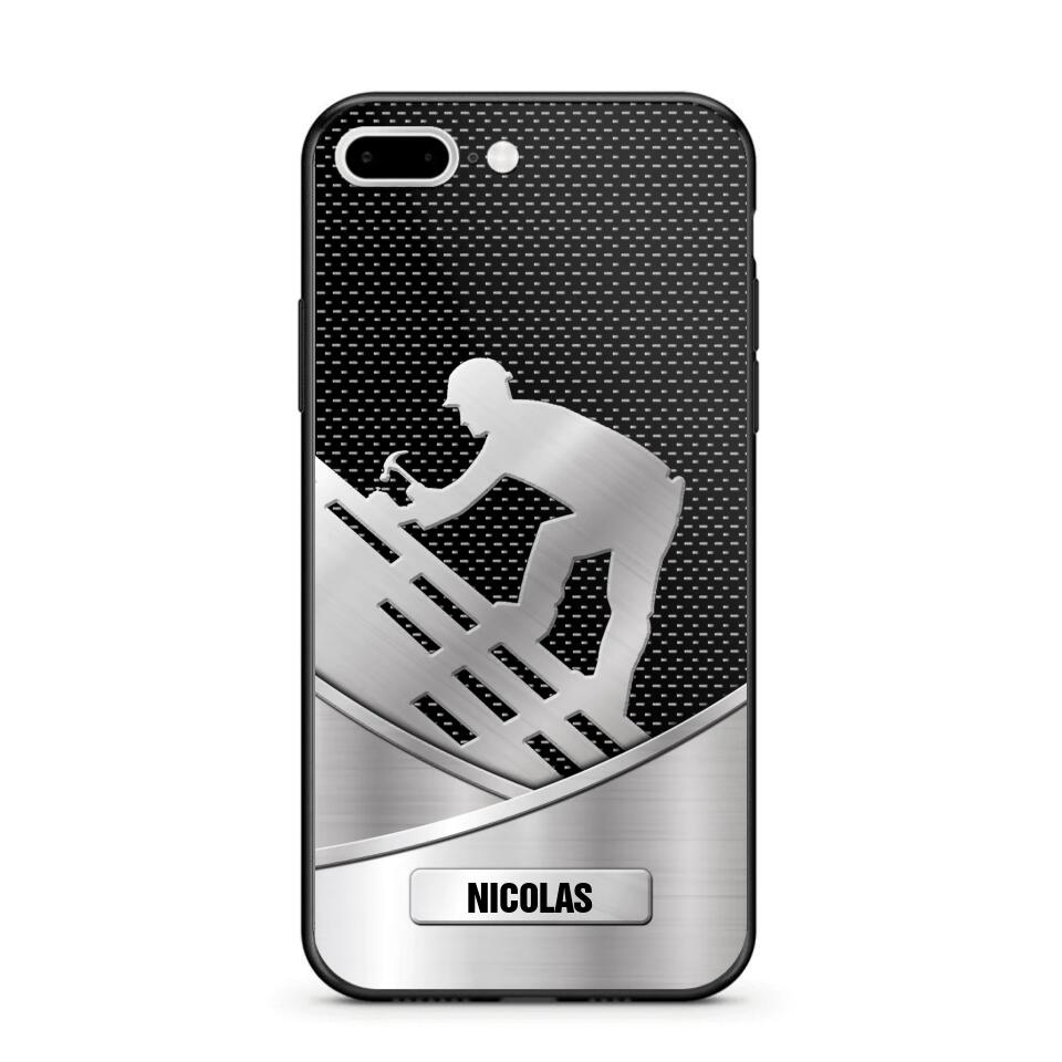 Personalized France Roofer Phone Case Printed 22SEP-DT09