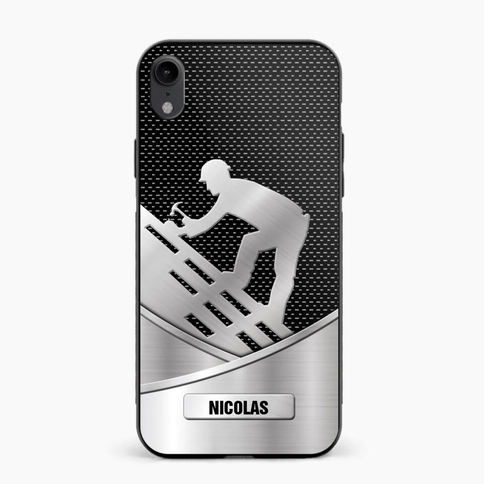 Personalized France Roofer Phone Case Printed 22SEP-DT09