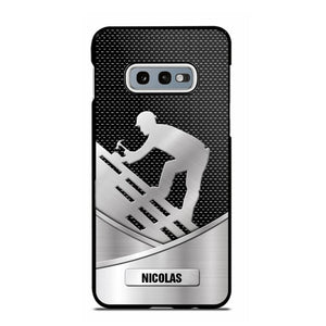 Personalized France Roofer Phone Case Printed 22SEP-DT09