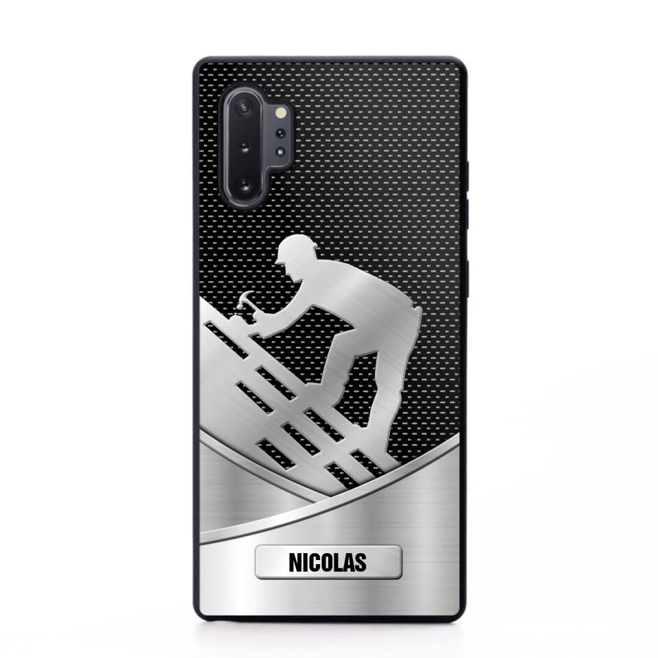 Personalized France Roofer Phone Case Printed 22SEP-DT09