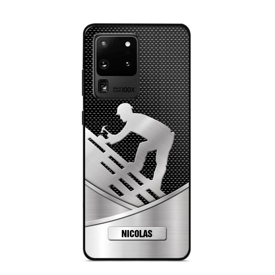 Personalized France Roofer Phone Case Printed 22SEP-DT09