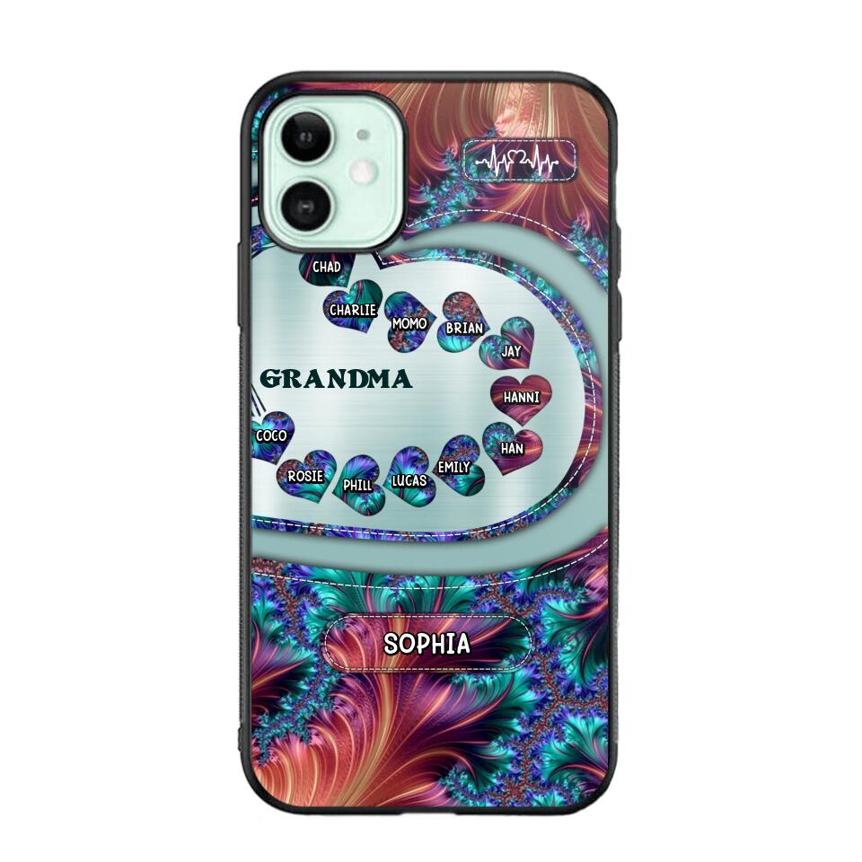 Personalized Heart Kid Phone Case Printed NQDT0809