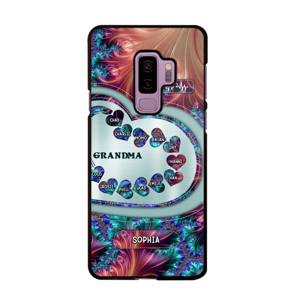 Personalized Heart Kid Phone Case Printed NQDT0809