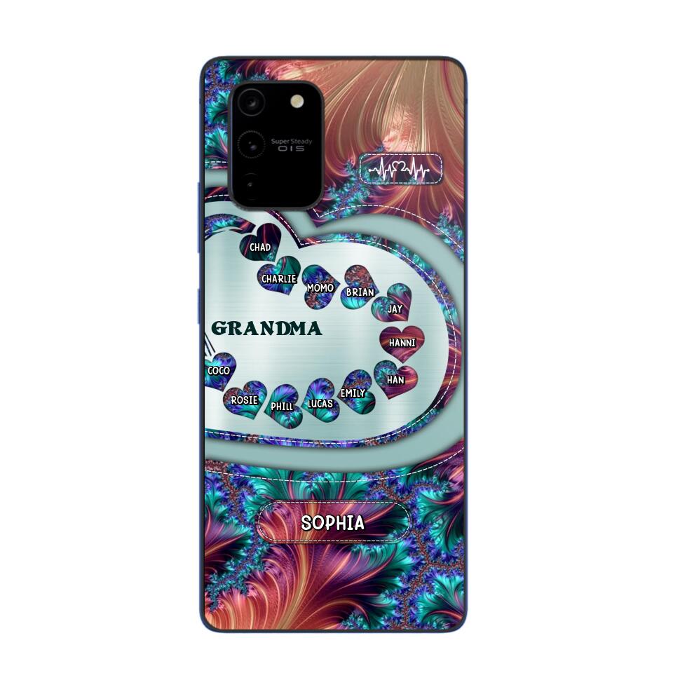 Personalized Heart Kid Phone Case Printed NQDT0809