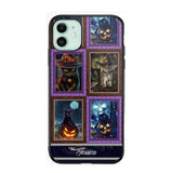 Personalized Cat Picture Halloween Phone Case Printed NQDT0909