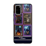 Personalized Cat Picture Halloween Phone Case Printed NQDT0909