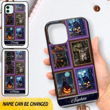 Personalized Cat Picture Halloween Phone Case Printed NQDT0909